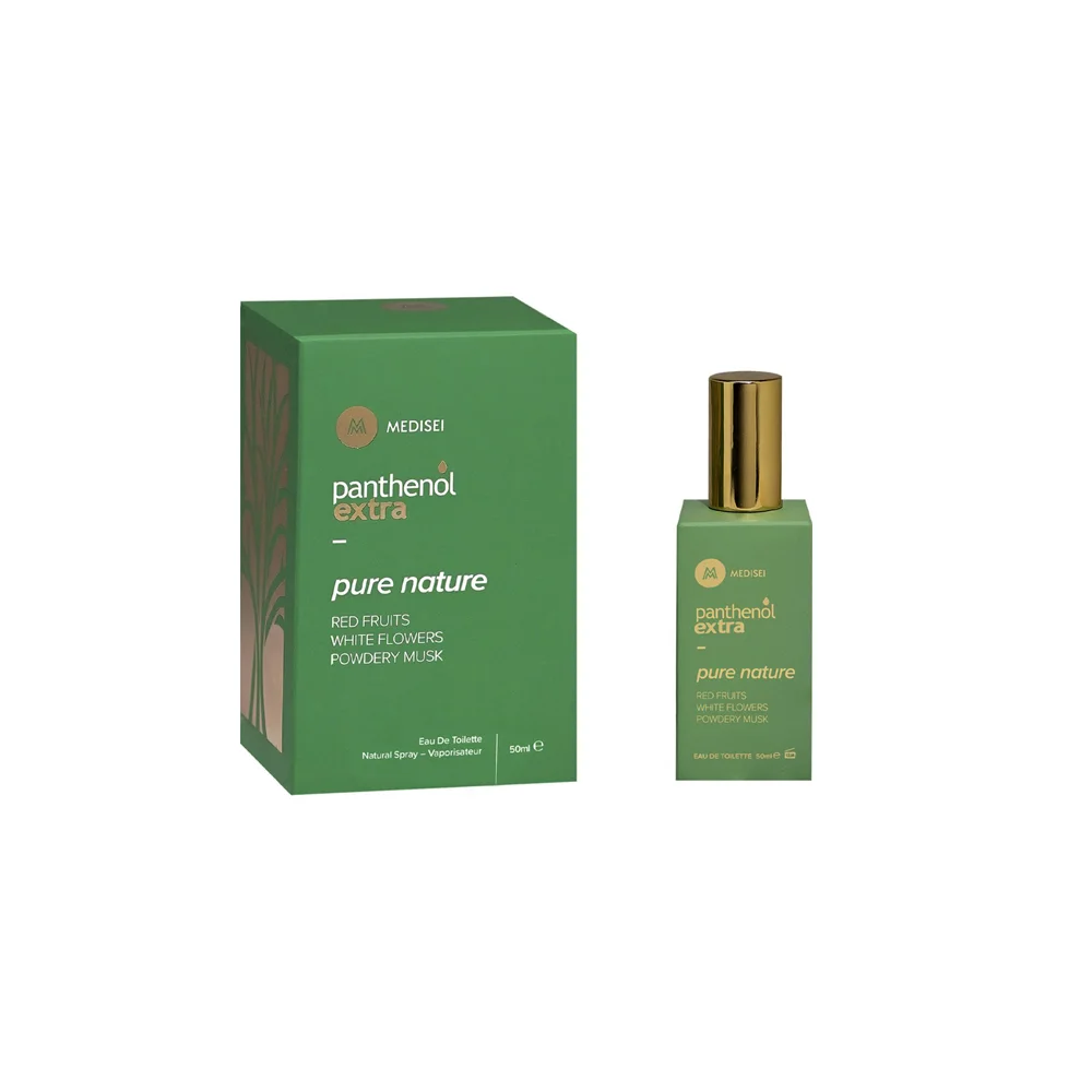 Medisei Panthenol Extra Pure Nature Eau De Toilette Women's Perfume With Floral & Fruit Notes 50ml
