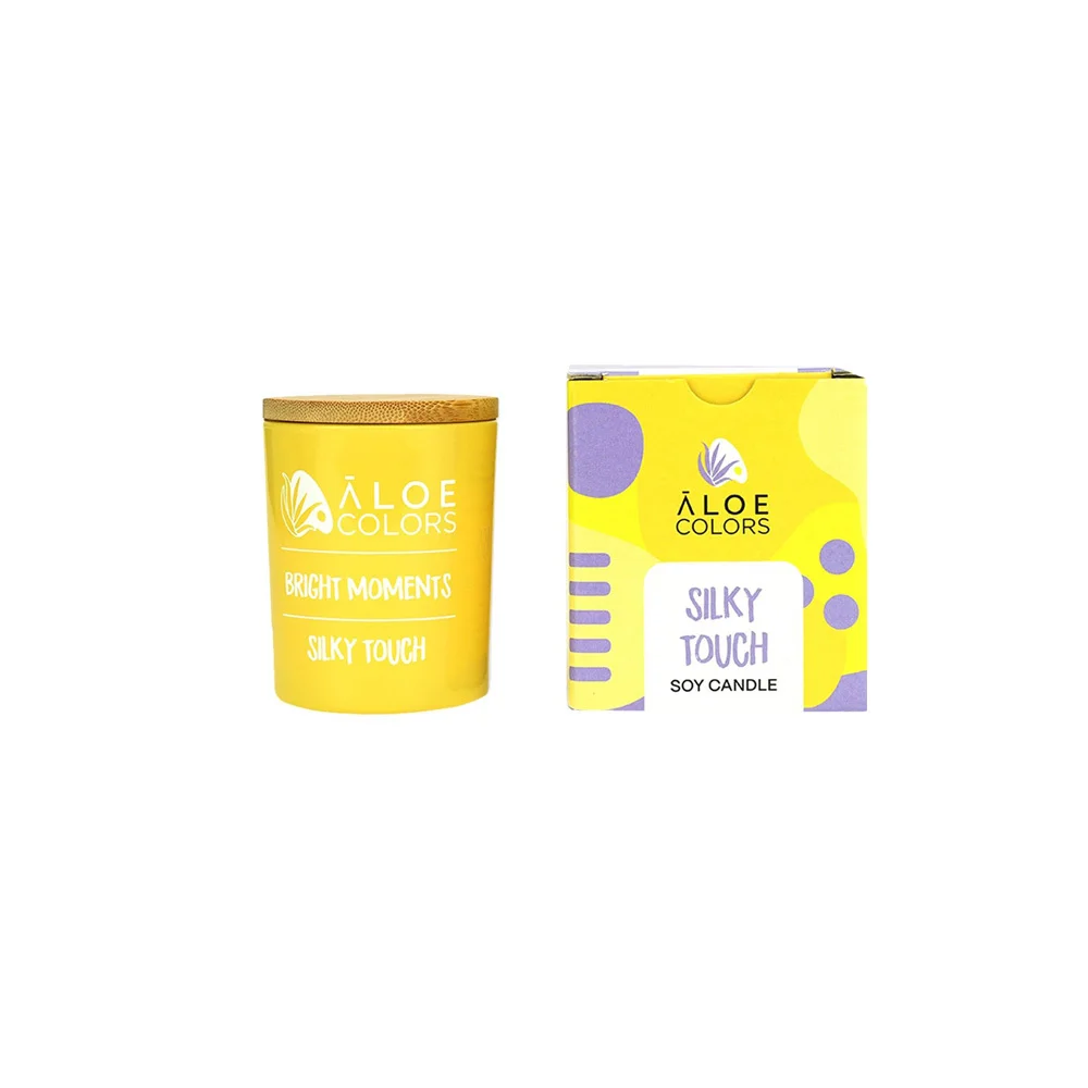 Aloe Colors Soy Candle Silky Touch Scented Soy Candle 150gr
