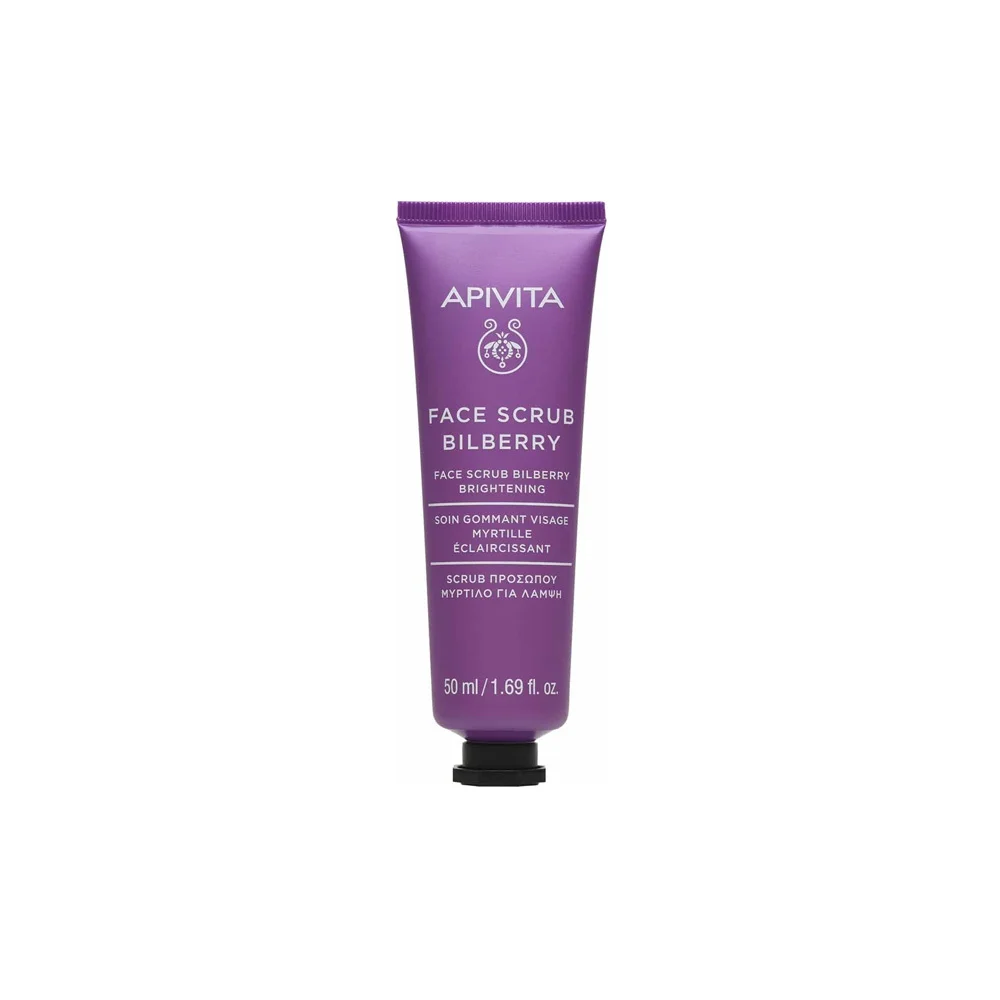 Apivita Brightening Face Scrub With Bilberry 50ml