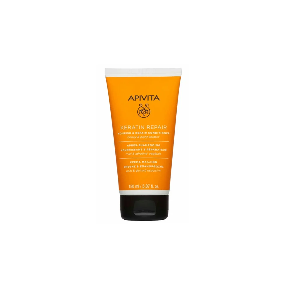 Apivita Keratin Repair Nourish & Repair Conditioner With Honey & Plant Keratin 150ml