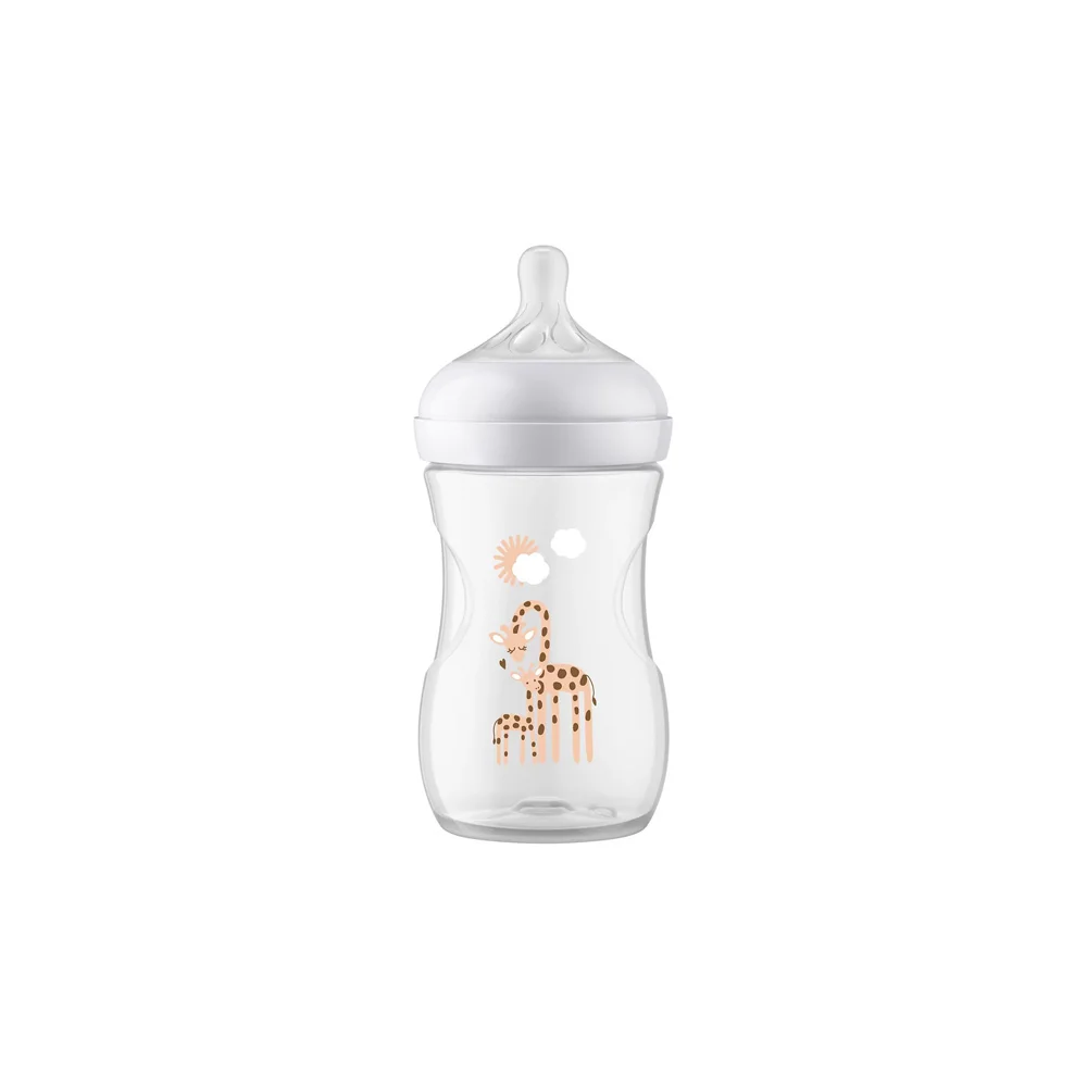 Philips Avent Natural Response Bottle Plastic Bottle Giraffe 1m+ 260ml