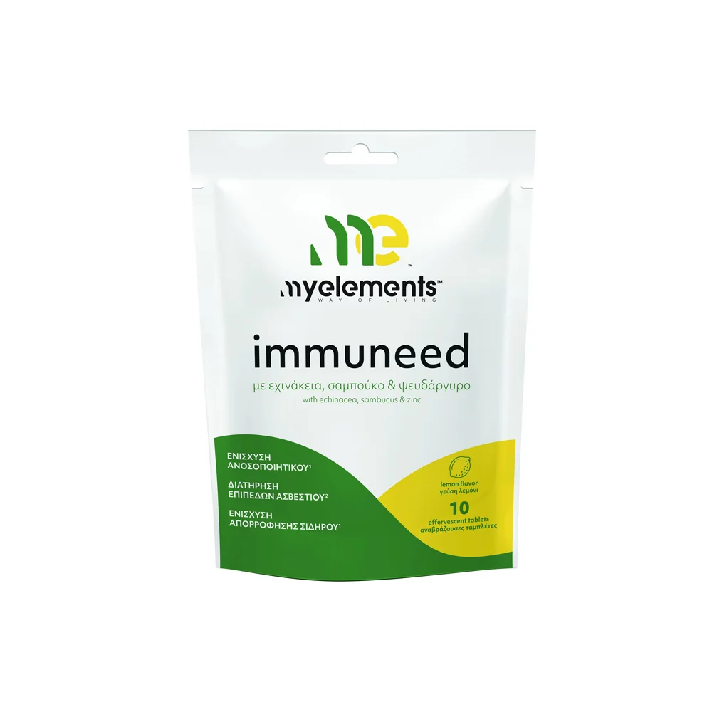 My Elements Immuneed With Echinacea Sambucus & Zinc 10 effer tabs