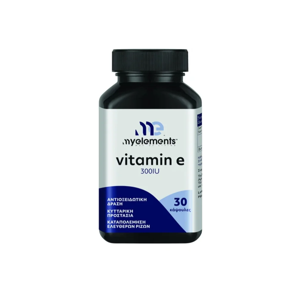 My Elements Vitamin E 300IU 30 caps