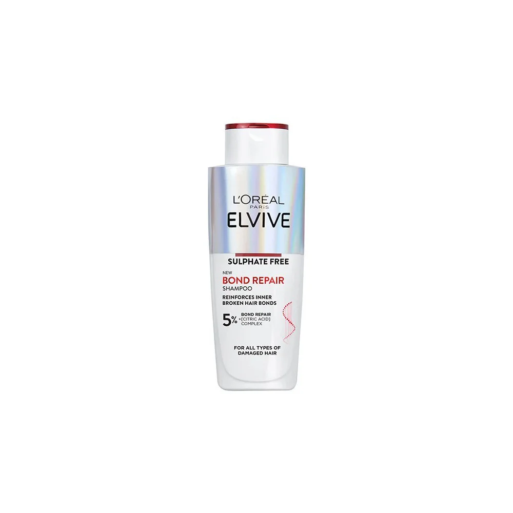 L'Oreal Paris Elvive Sulphate Free Bond Repair 5% Shampoo 200ml