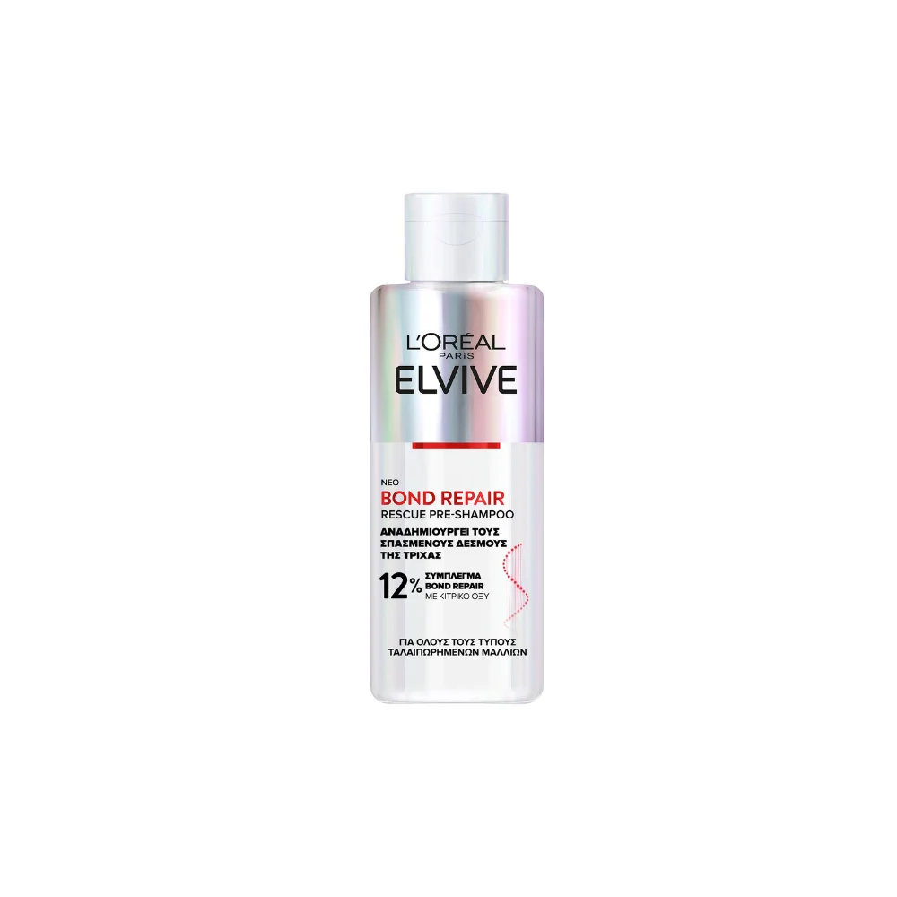 L'Oreal Paris Elvive Bond Repair Rescue Pre-Shampoo 12% Before Washing For Immediate Repair 200ml