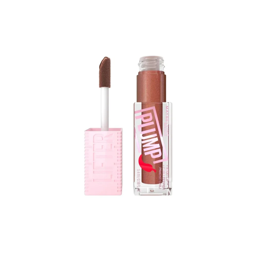 Maybelline Lifter Plump Gloss With Chili Pepper 007 Cocoa Zing 5.4ml