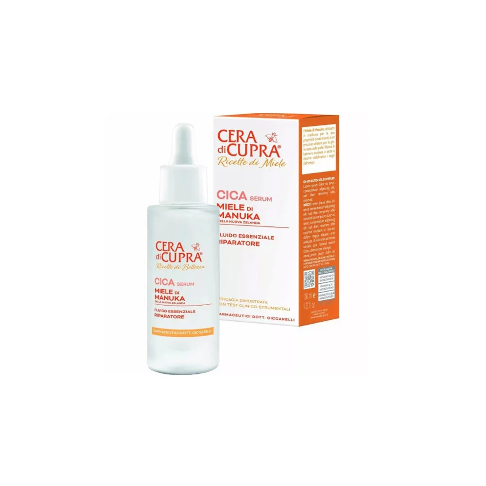 Cera Di Cupra Cica Serum Miele Di Manuka Ενισχυτικός Ορός Προσώπου Με Μέλι Manuka 30ml