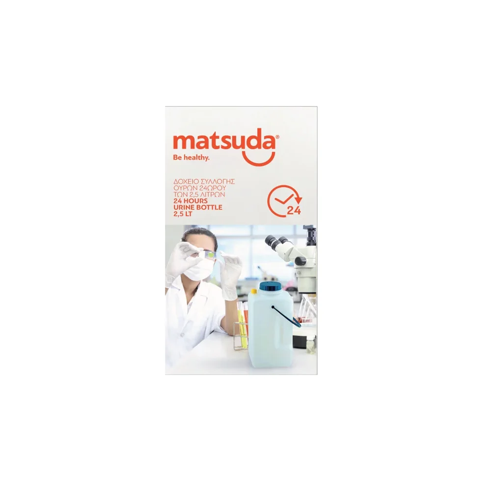 Matsuda 24h Urine Bottle 2.5 Lt 1 piece