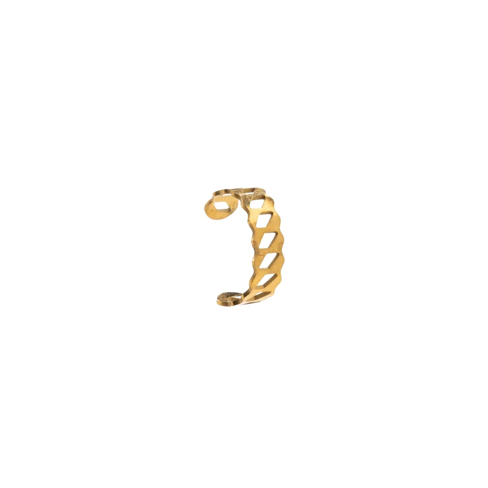 InoPlus Borghetti Ear Cuff Earrings Oro Single Chain 1 pair 