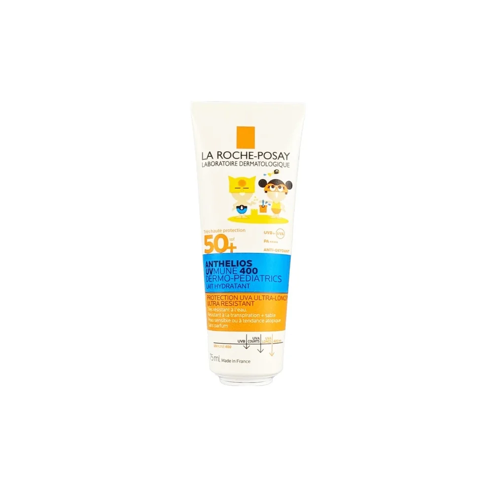 La Roche Posay Anthelios UV Mune 400 Dermo Pediatrics Hydrating Lotion Ενυδατικό Αντηλιακό Γαλάκτωμα Για Παιδιά Πολύ Υψηλής Προστασίας SPF50+ 75ml