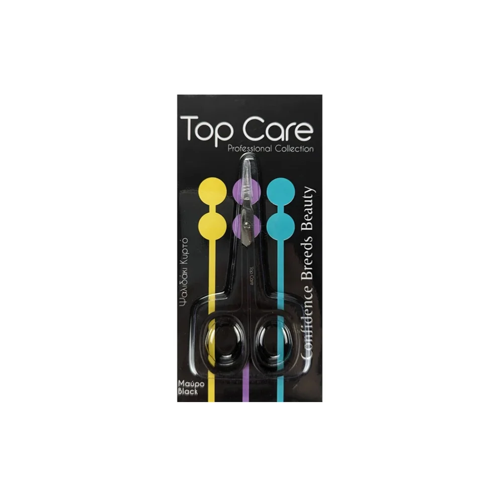 Pharmalead Top Care Ψαλιδάκι Νυχιών Κυρτό Μαύρο 1 τεμάχιο