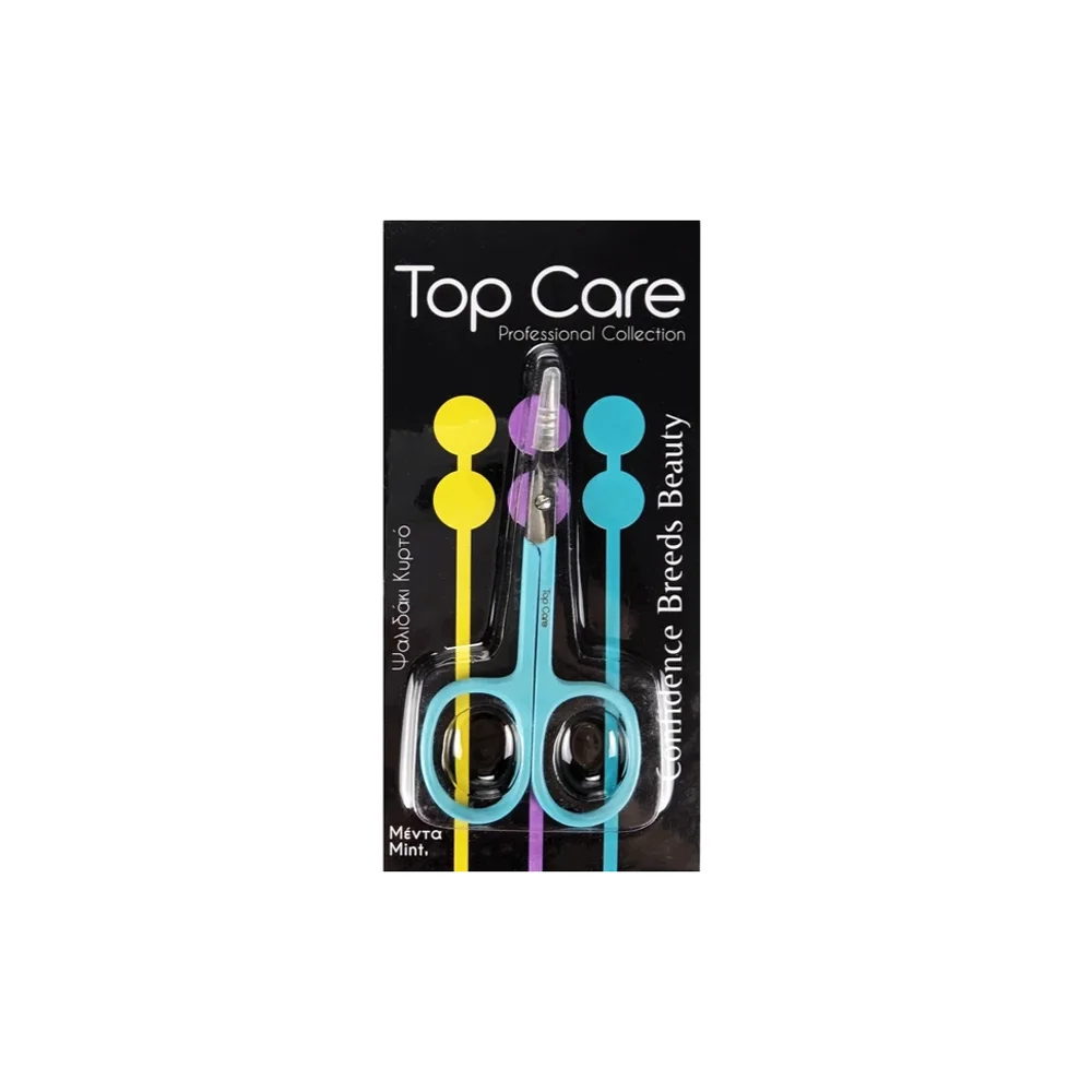 Pharmalead Top Care Curved Nail Scissors Mint 1 piece
