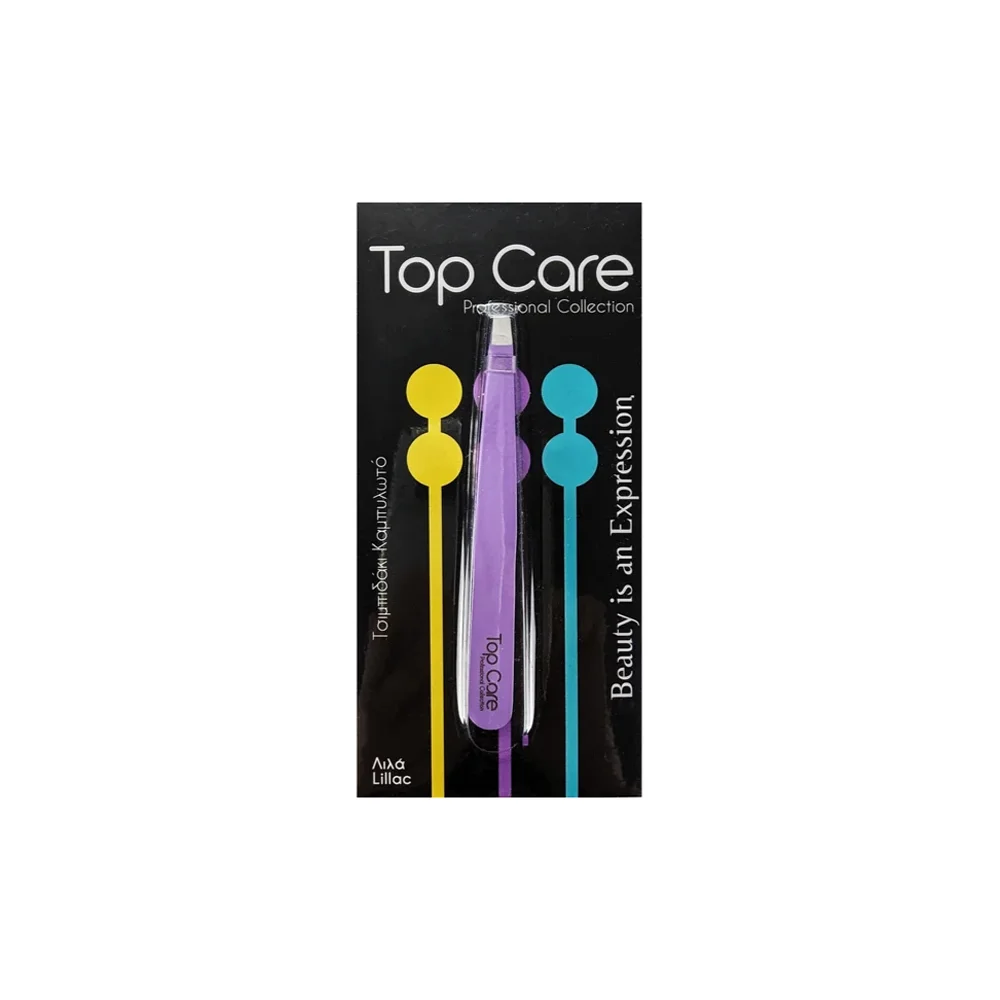 Pharmalead Top Care Tile Tweezers Curved Lila 1 piece