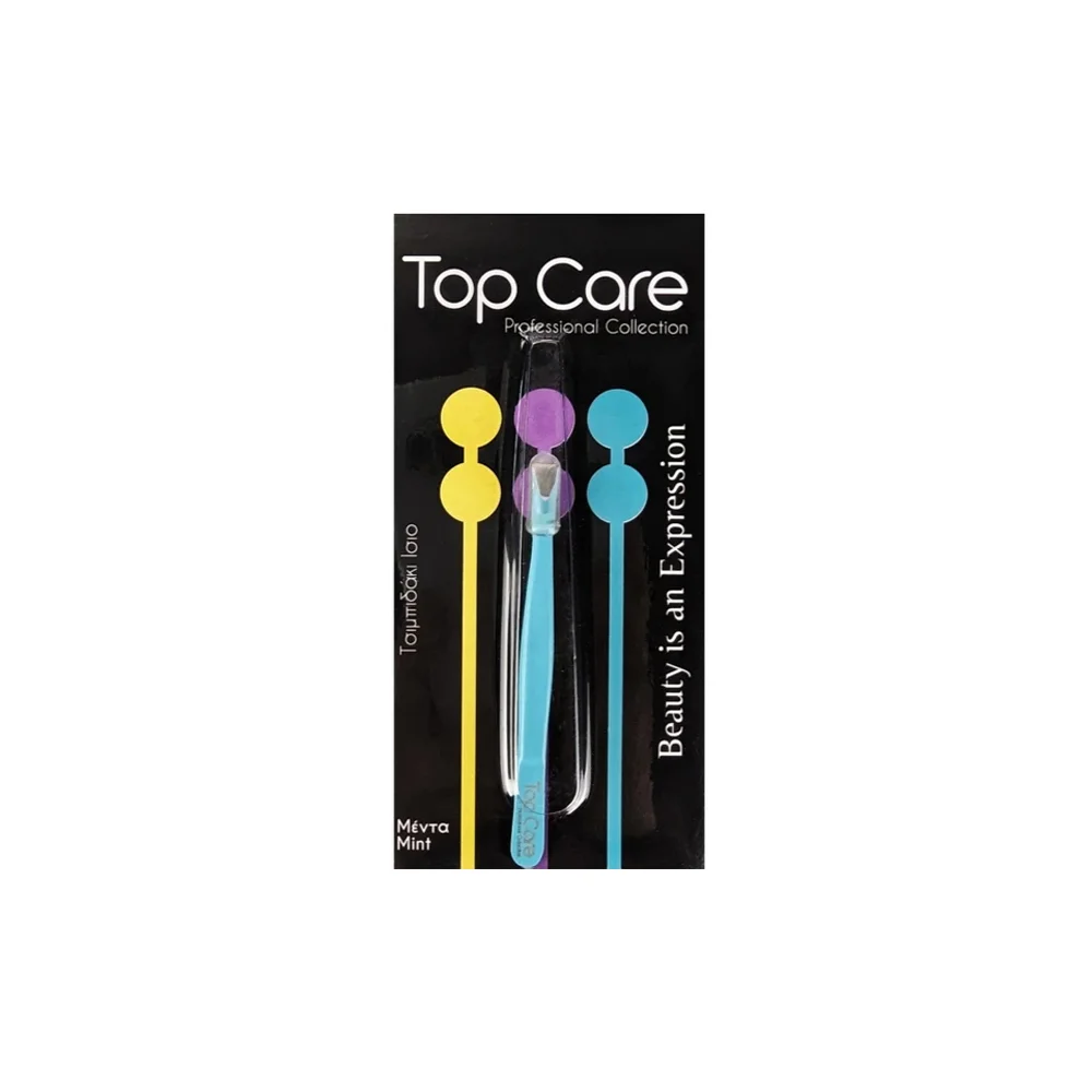 Pharmalead Top Care Tweezers Straight Tip Mint 1 piece