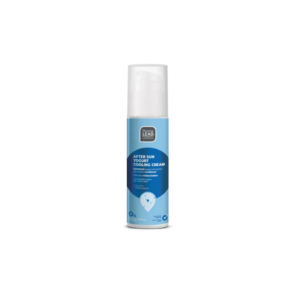 Pharmalead After Sun Yogurt Cooling Cream Δροσιστικό After Sun Με Γιαούρτι Για Εντατική Ενυδάτωση 100ml