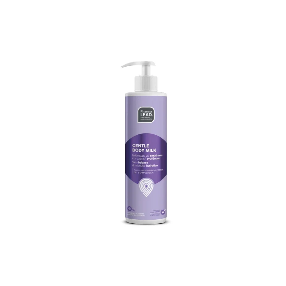 Pharmalead Gentle Body Milk Ενυδατικό Γαλάκτωμα Σώματος Για Ξηρή & Ταλαιπωρημένη Επιδερμίδα 250ml