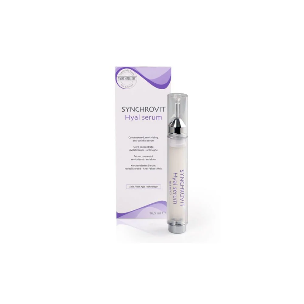 Synchroline Synchrovit Hyal Serum Αντιγηραντικό Serum Προσώπου Με Υαλουρονικό Οξύ 16.5ml