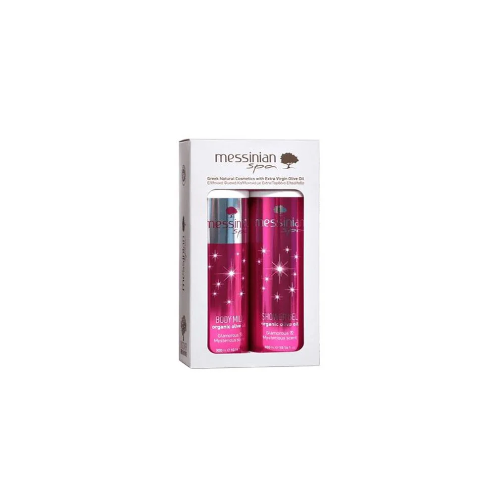 Messinian Spa Promo Glamorous & Mysterious Shower Gel 300ml & Body Milk 300ml