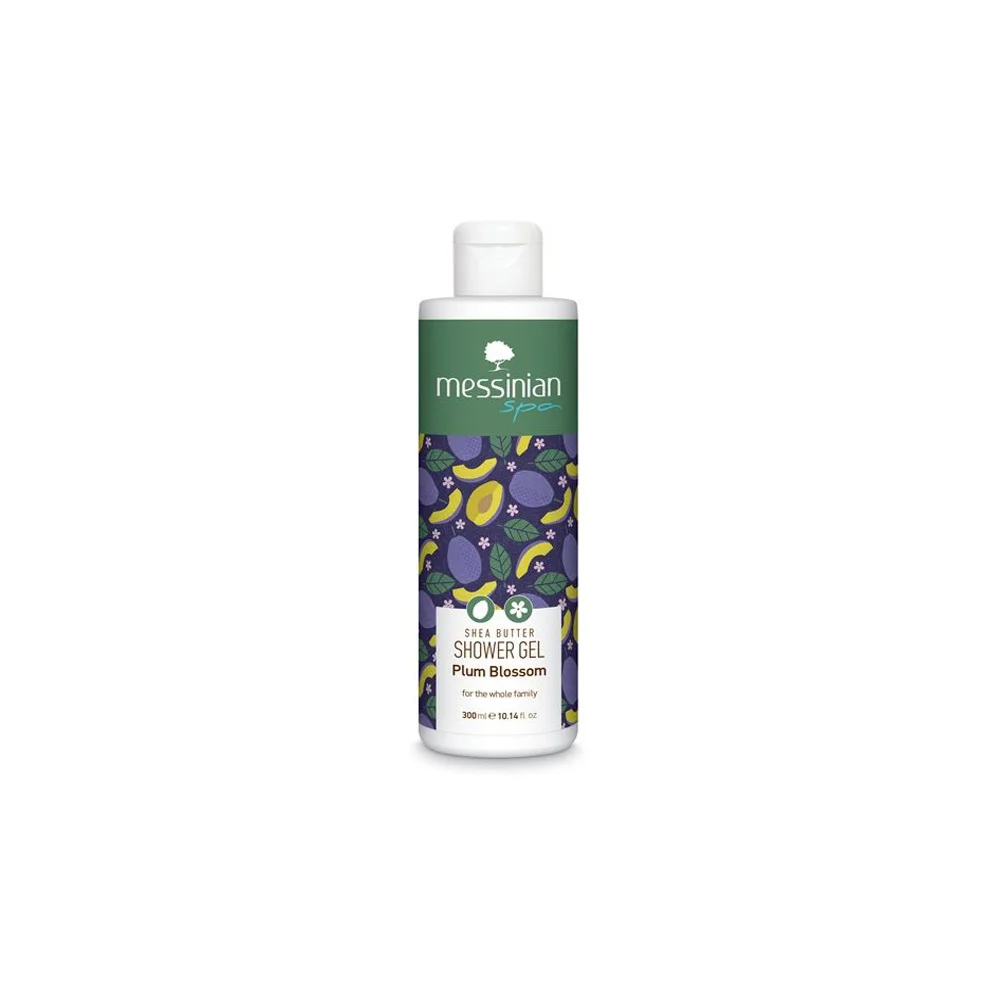 Messinian Spa Shea Butter Plum Blossom Shower Gel 300ml