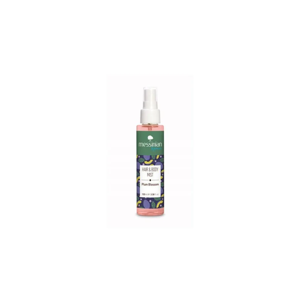 Messinian Spa Hair & Body Mist Plum Blossom 100ml