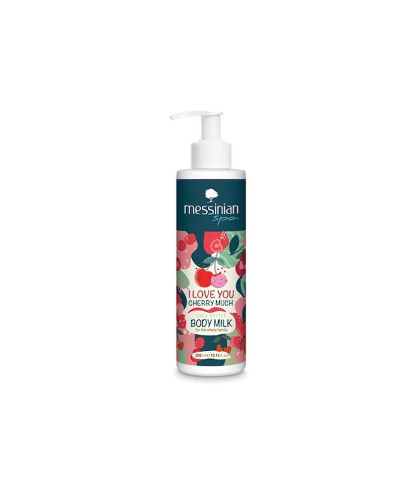 Messinian Spa I Love You Cherry Much Shea Butter Body Milk 300ml