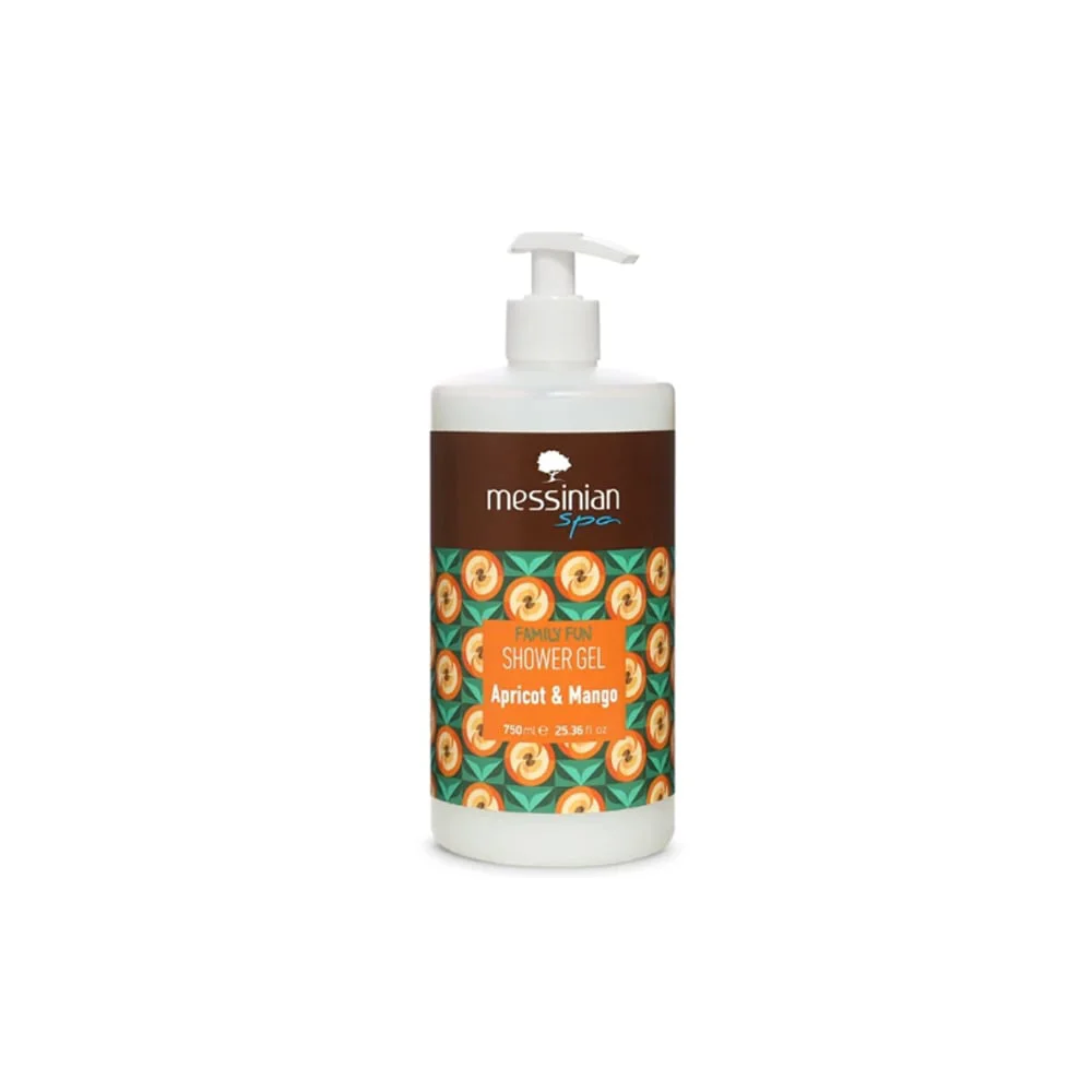 Messinian Spa Family Fun Shower Gel Apricot & Mango 750ml