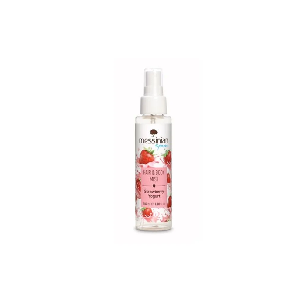 Messinian Spa Strawberry Yogurt Hair & Body Mist 100ml