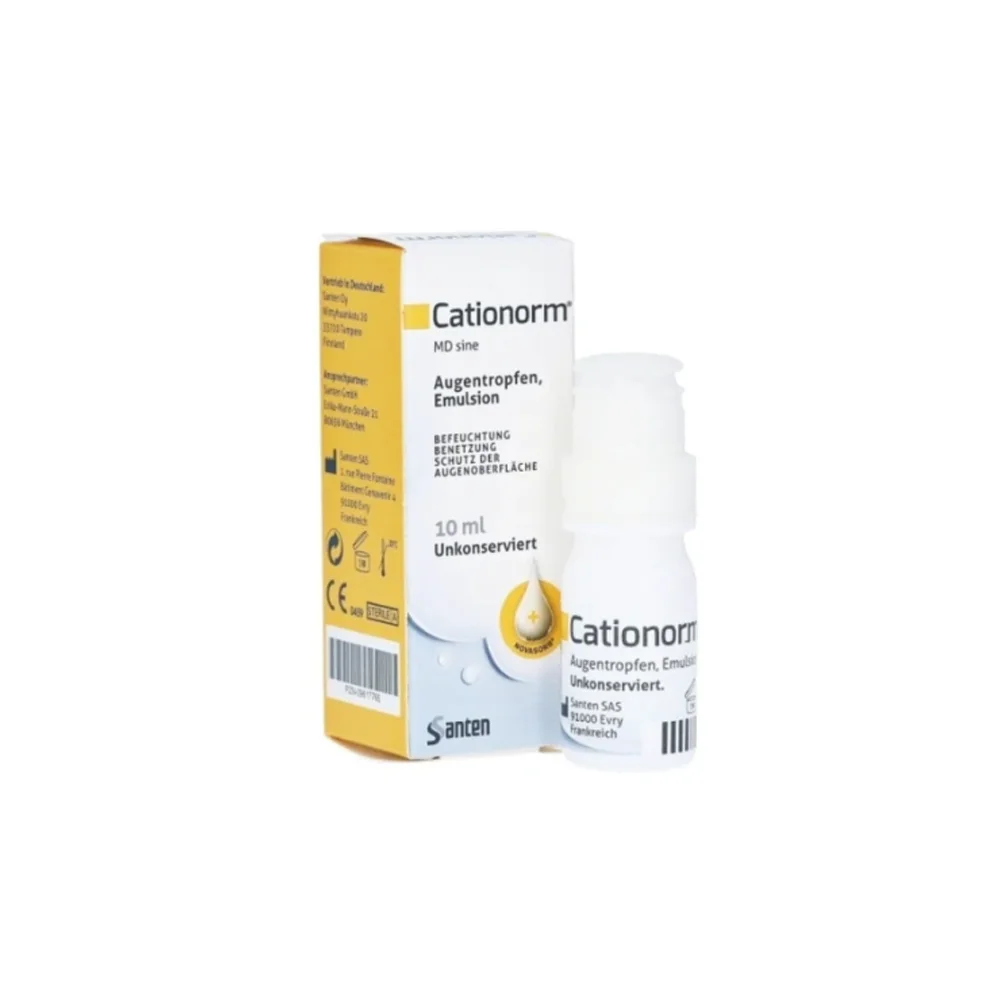 Cationorm Eye Drops Σταγόνες Για Τη Ξηροφθαλμία 10ml