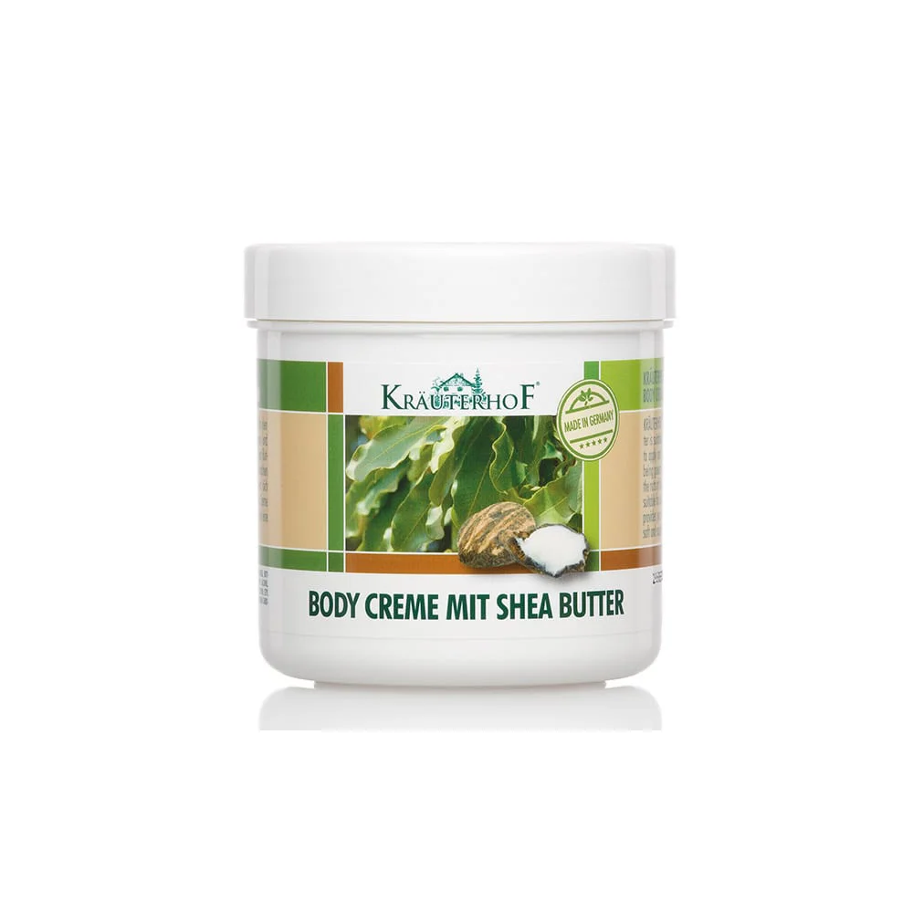 Krauterhof Body Cream With Shea Butter Ideal For Dry & Sensitive Skin 250m