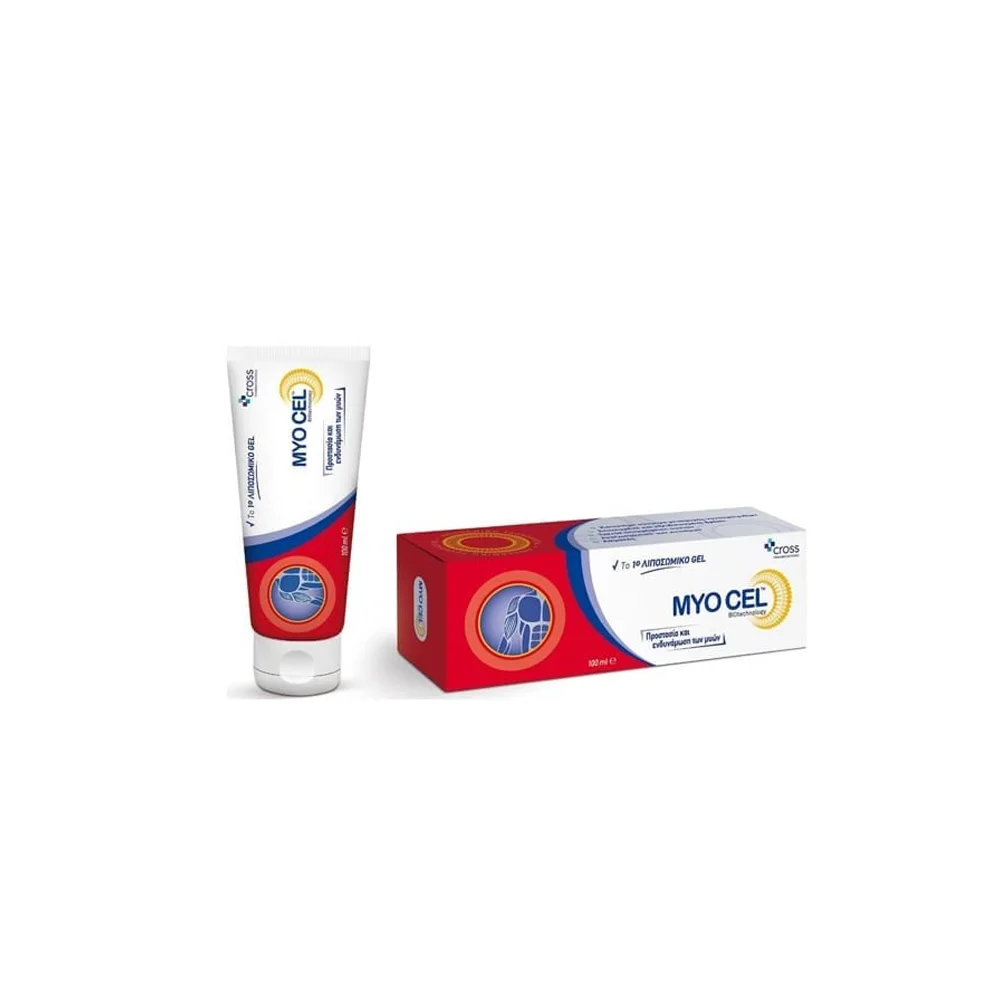 Cross Pharma Myo Cel Λιποσωμικό Τζελ Για Προστασία & Ενδυνάμωση Των Μυών 100ml