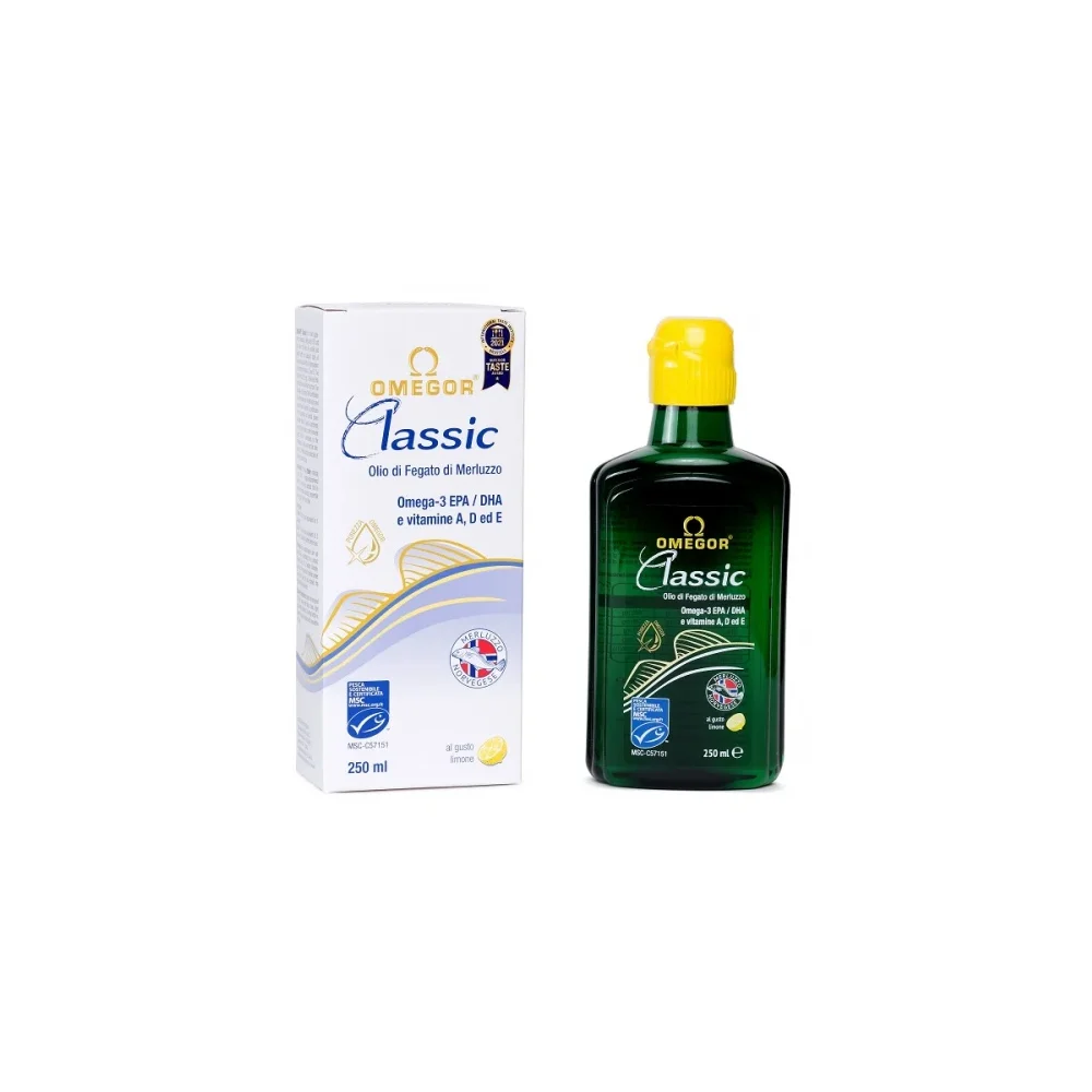 Omegor Classic Cod Liver Cod Liver Oil 250ml