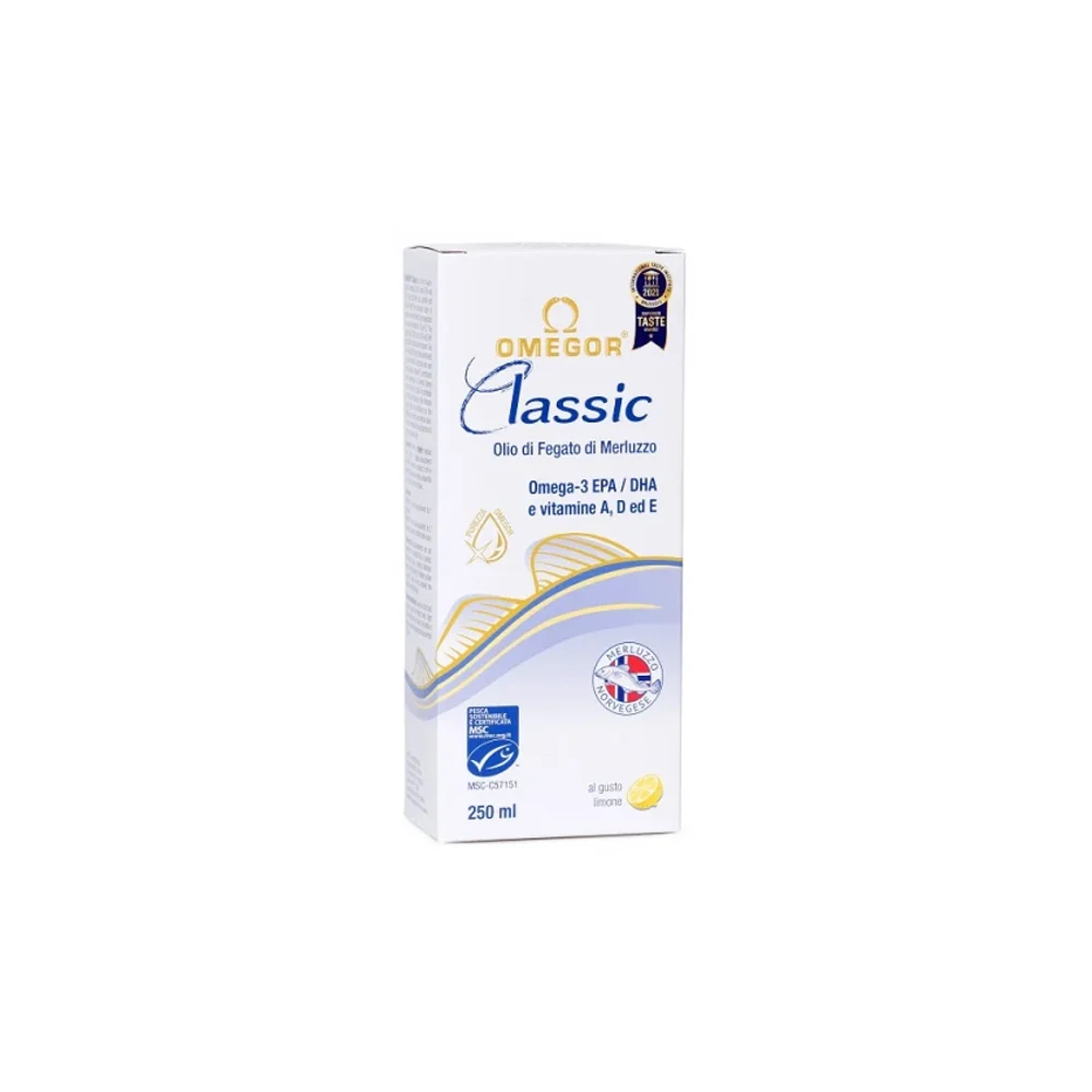 Omegor Classic Cod Liver Cod Liver Oil 250ml