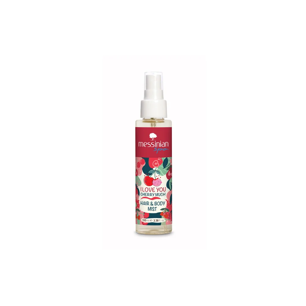 Messinian Spa I Love You Cherry Much Hair & Body Mist 100ml