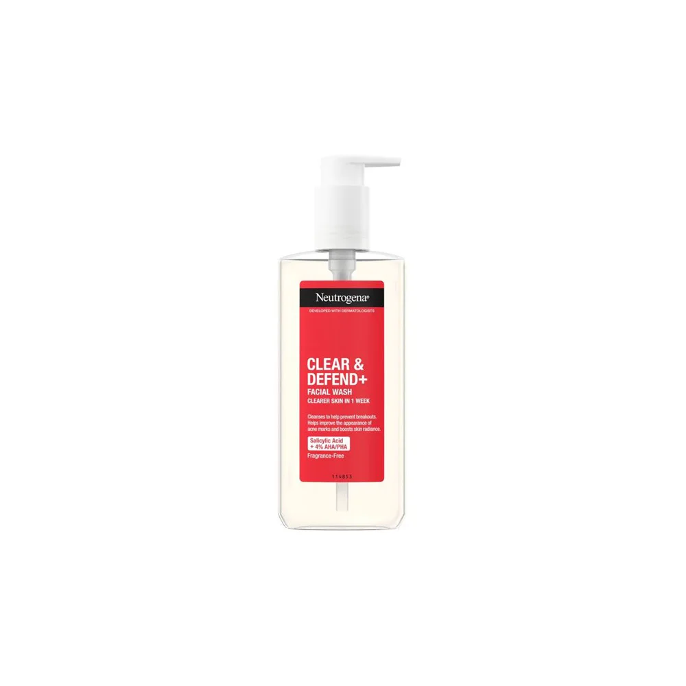 Neutrogena Clear & Defend+ Facial Wash 200ml