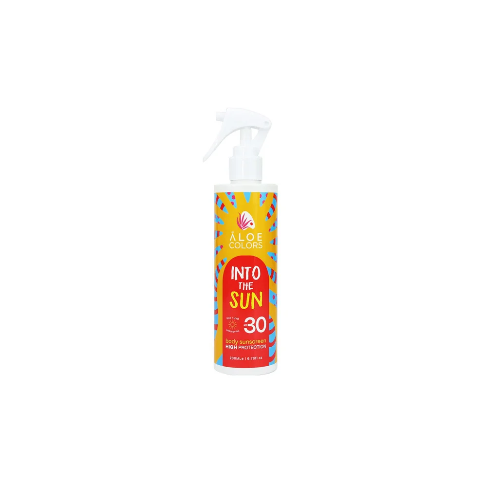 Aloe Colors Into The Sun SPF30 Body Sunscreen Spray 200ml