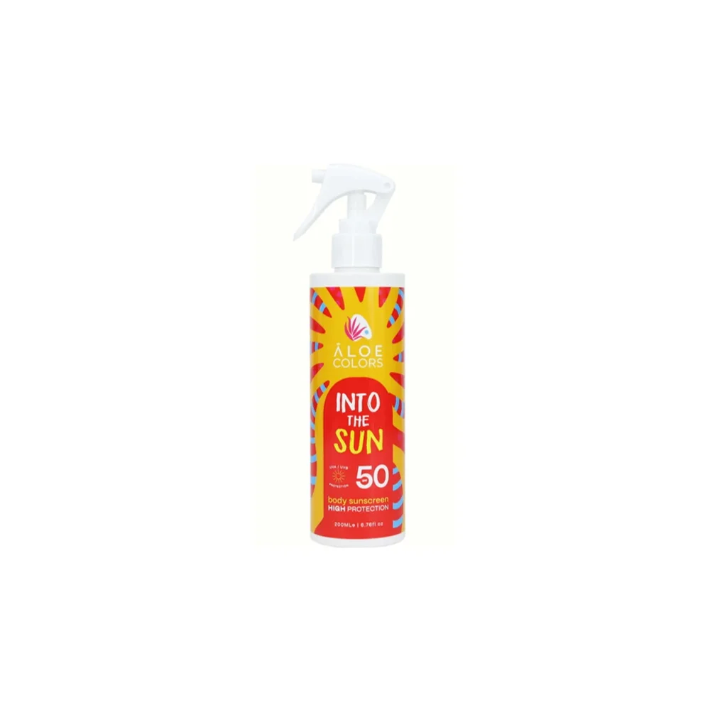 Aloe Colors Into The Sun SPF50 Body Sunscreen 200ml