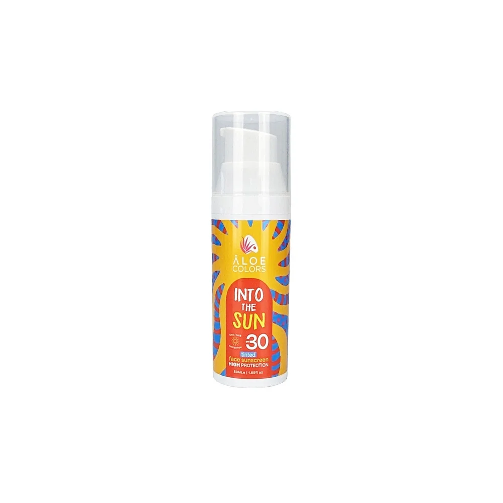Aloe Colors Into The Sun SPF30 Tinted Face Sunscreen 50ml