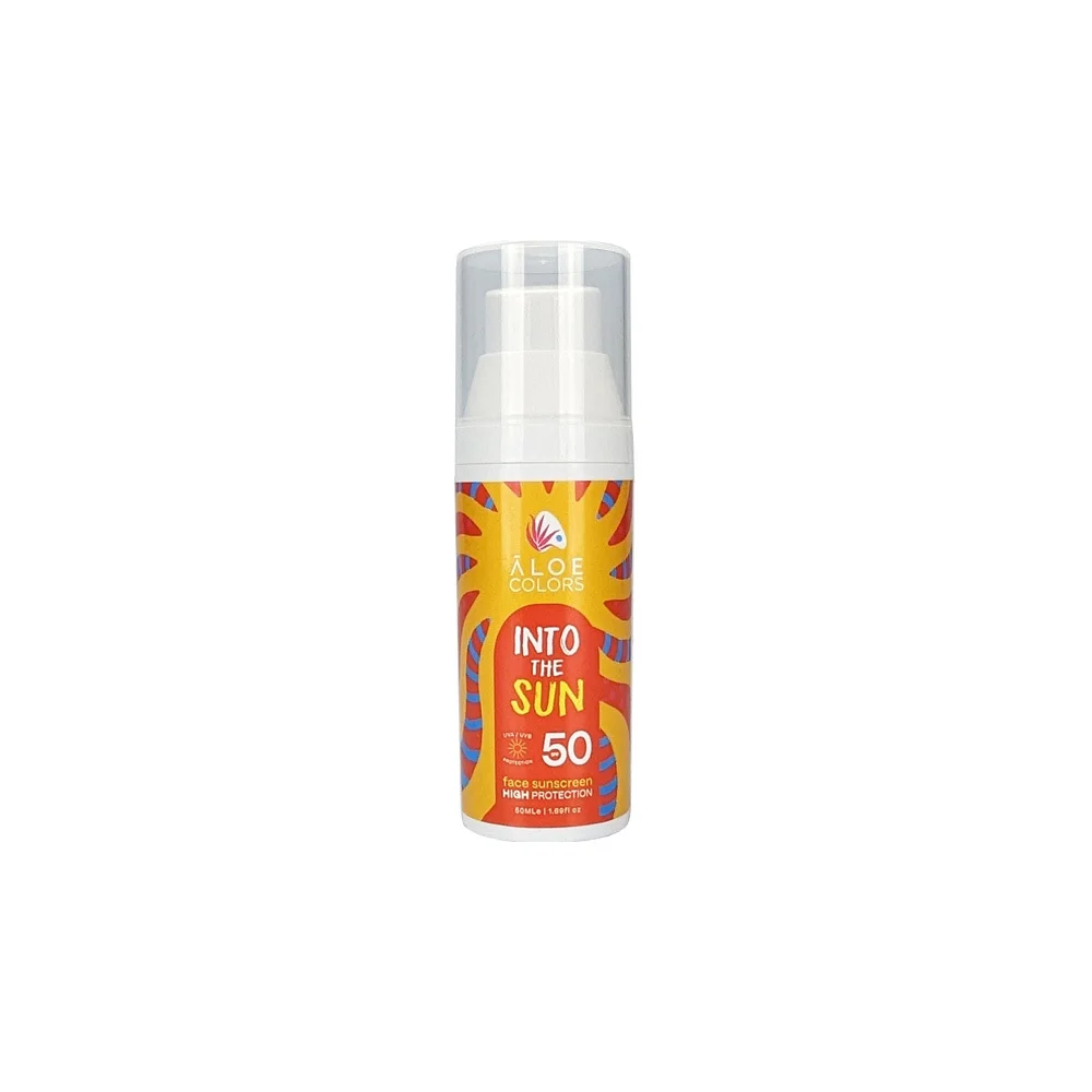 Aloe Colors Into The Sun SPF50 Face Sunscreen 50ml