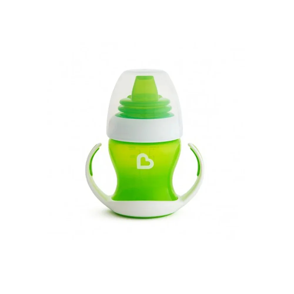 Munchkin Gentle First Cup Green Εκπαιδευτικό Ποτηράκι Πράσινο 118ml