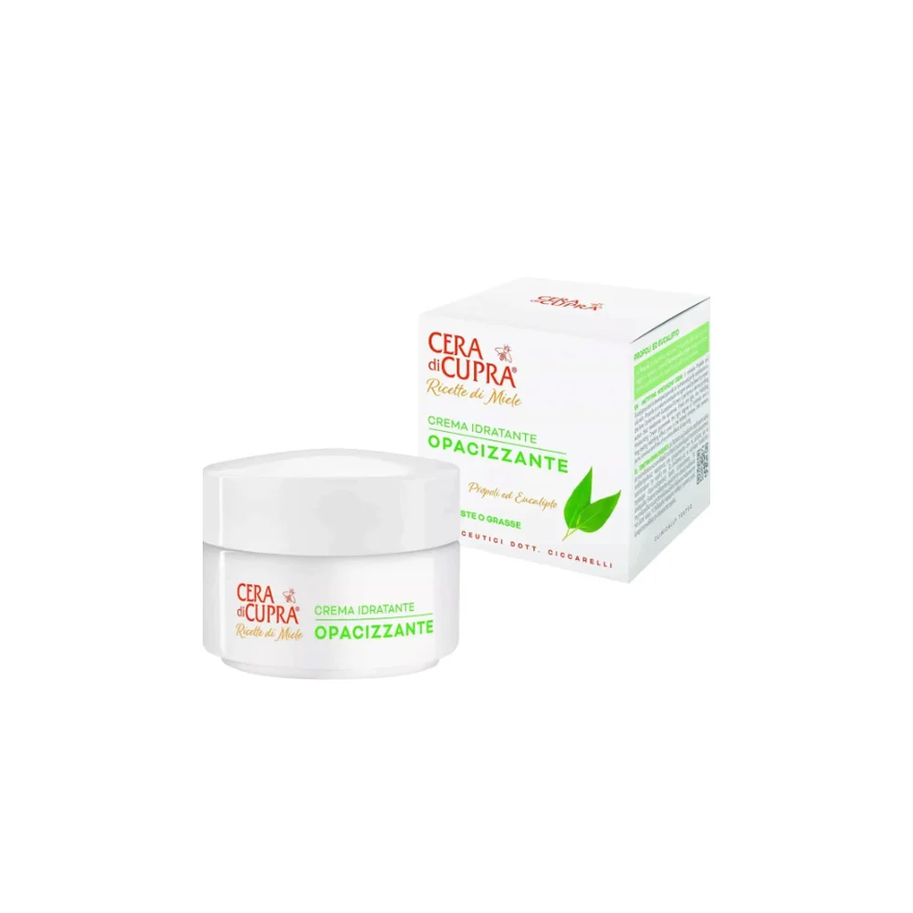 Cera Di Cupra Honey Recipies Mattiffying Moisturizing Opacizzante Cream Ενυδατική Κρέμα Προσώπου Κατά Της Λιπαρότητας Με Πρόπολη & Ευκάλυπτο 50ml