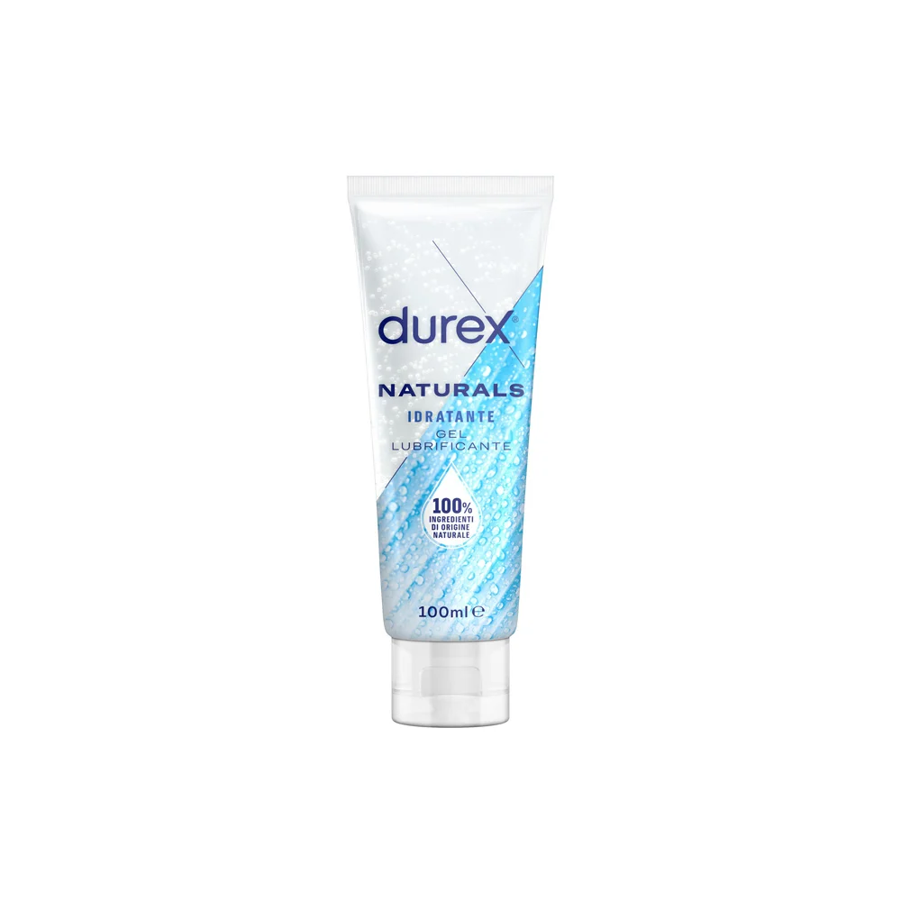 Durex Naturals Moisturizing Lubricant Gel With 100% Natural Ingredients & Hyaluronic Acid 100ml