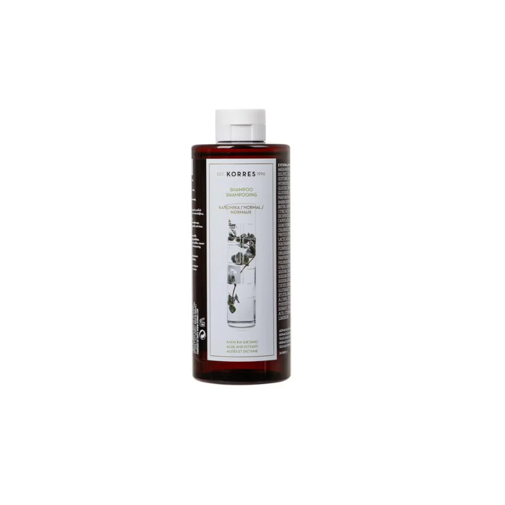 Korres Aloe + Dittany Shampoo For Normal Hair 400ml