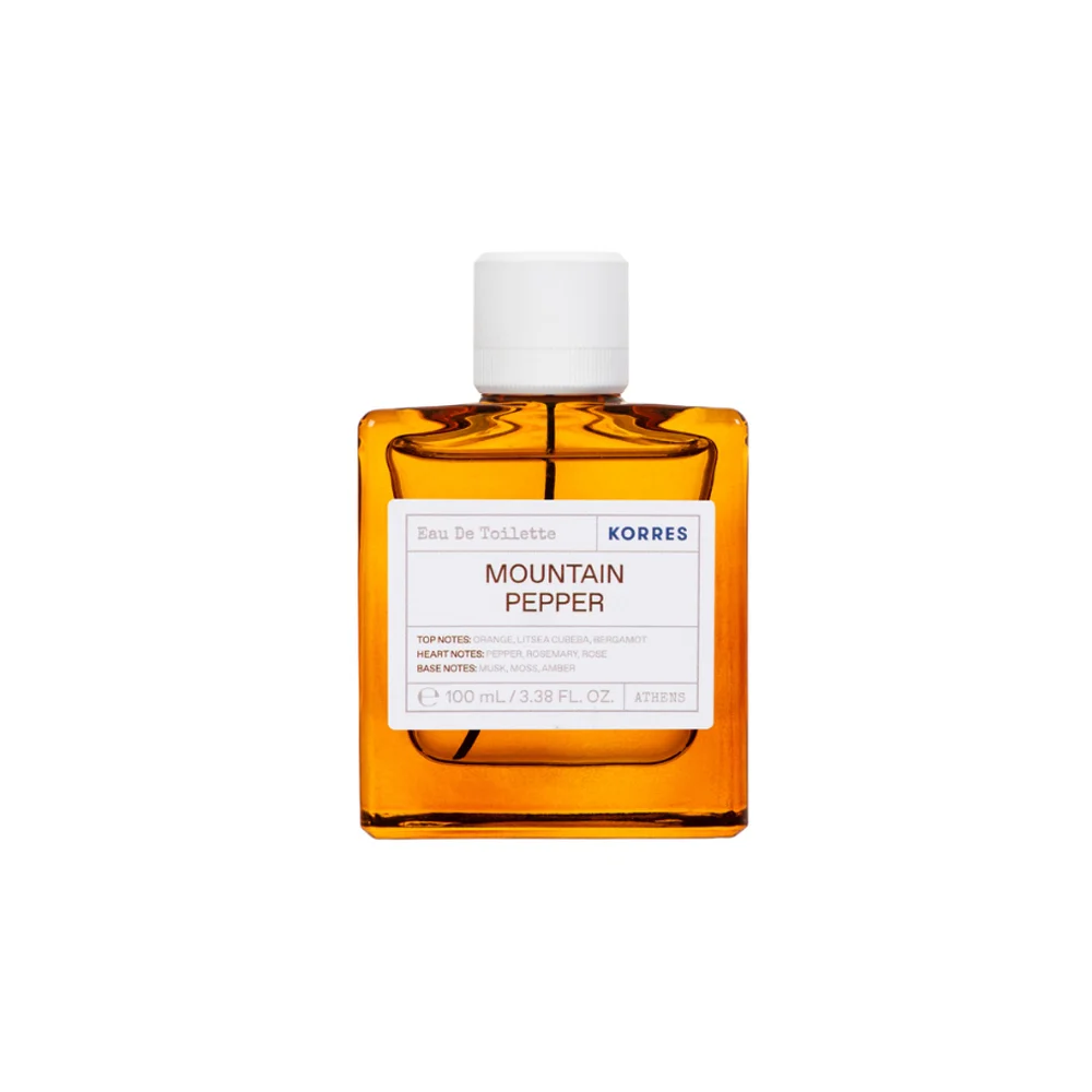 Korres Mountain Pepper Eau De Toilette 100ml
