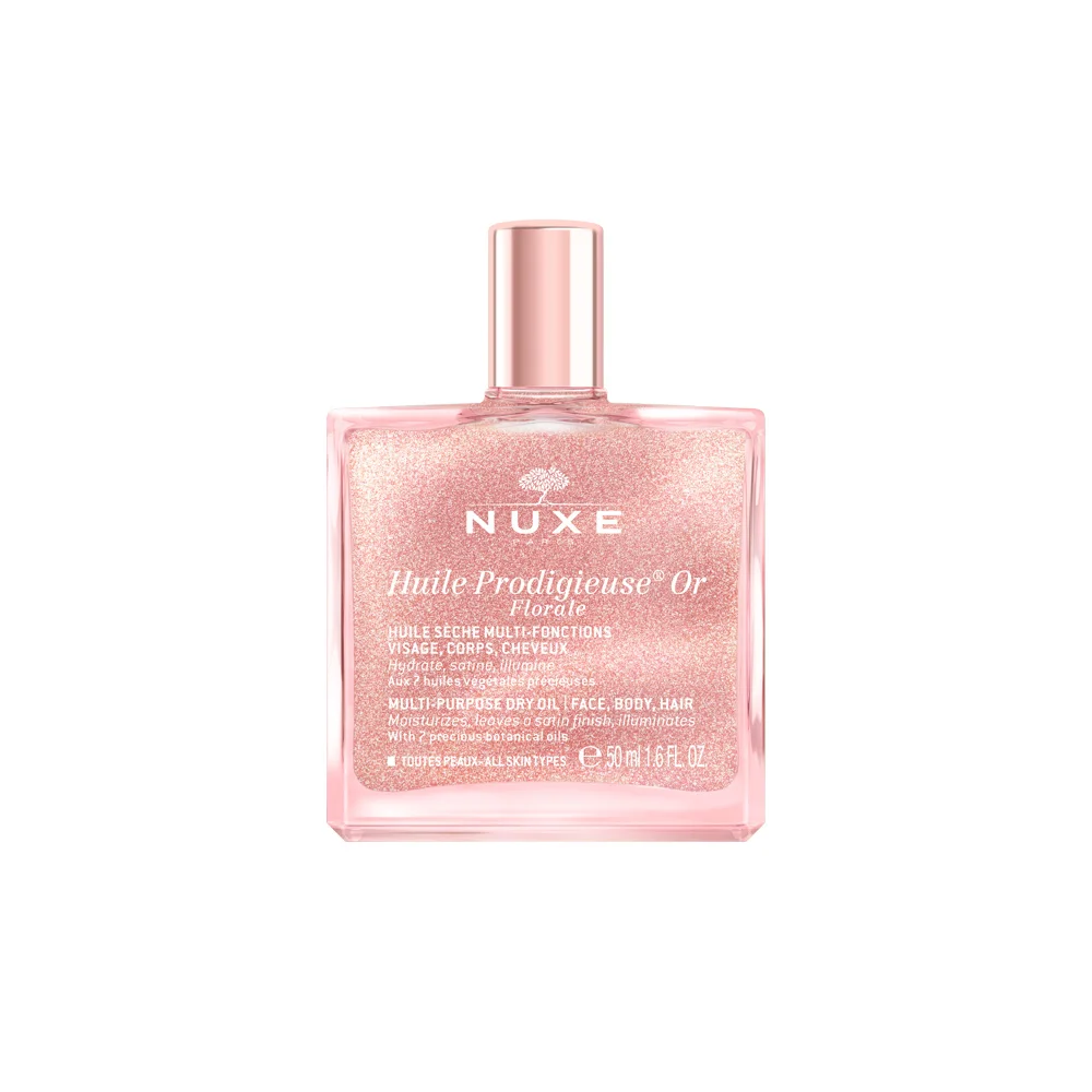 Nuxe Huile Prodigieuse Or Florale Multi Purpose Dry Oil For Face Body & Hair 50ml