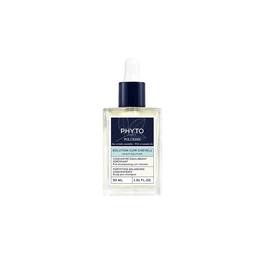Phyto Scalp Solution Fortifiying Balancing Concetrate Ενισχυτικό Συμπύκνωμα Pre-Shampoo Εξισορρόπησης 30ml