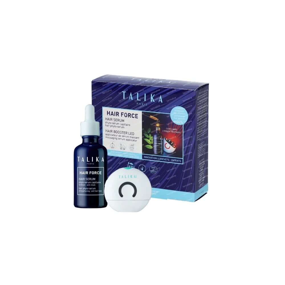 Talika Promo Hair Force With Led Booster Device Phototherapy Device 1 piece & Phyto Serum Anti Hair Loss Serum 50ml