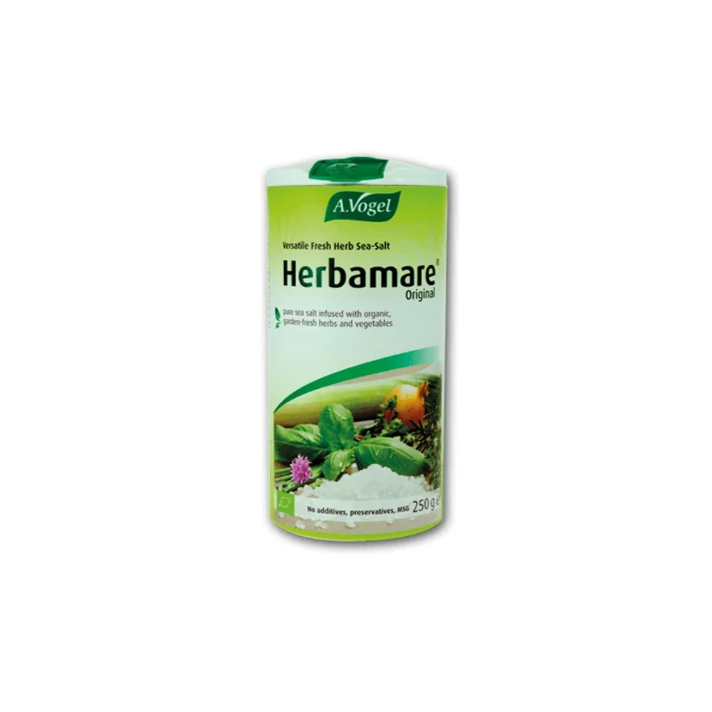 A. Vogel Herbamare Original Sea Salt With Vegetables Herbs & Ocean Algae With Very Low Sodium Content 250gr