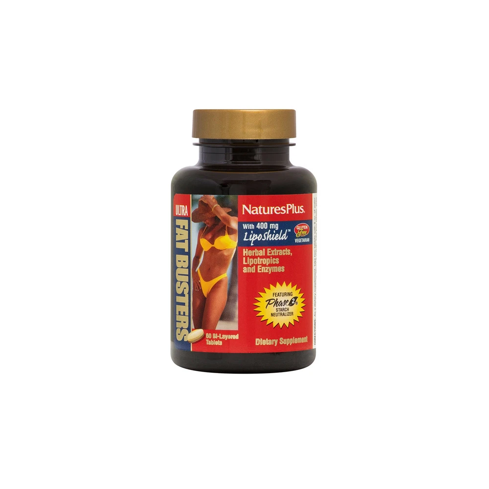 Natures Plus Ultra Fat Busters With 400mg LipoShield 60 tabs