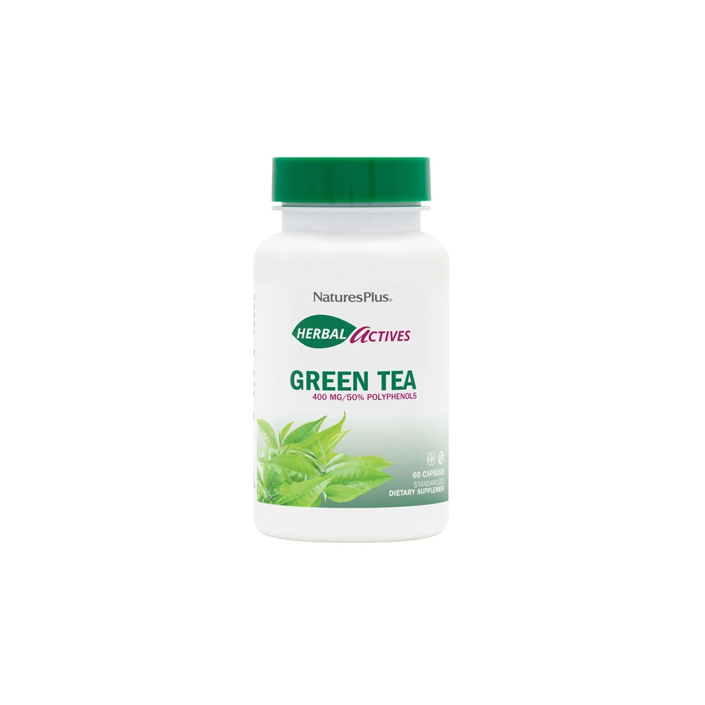 Natures Plus Green Tea 400mg 60 caps