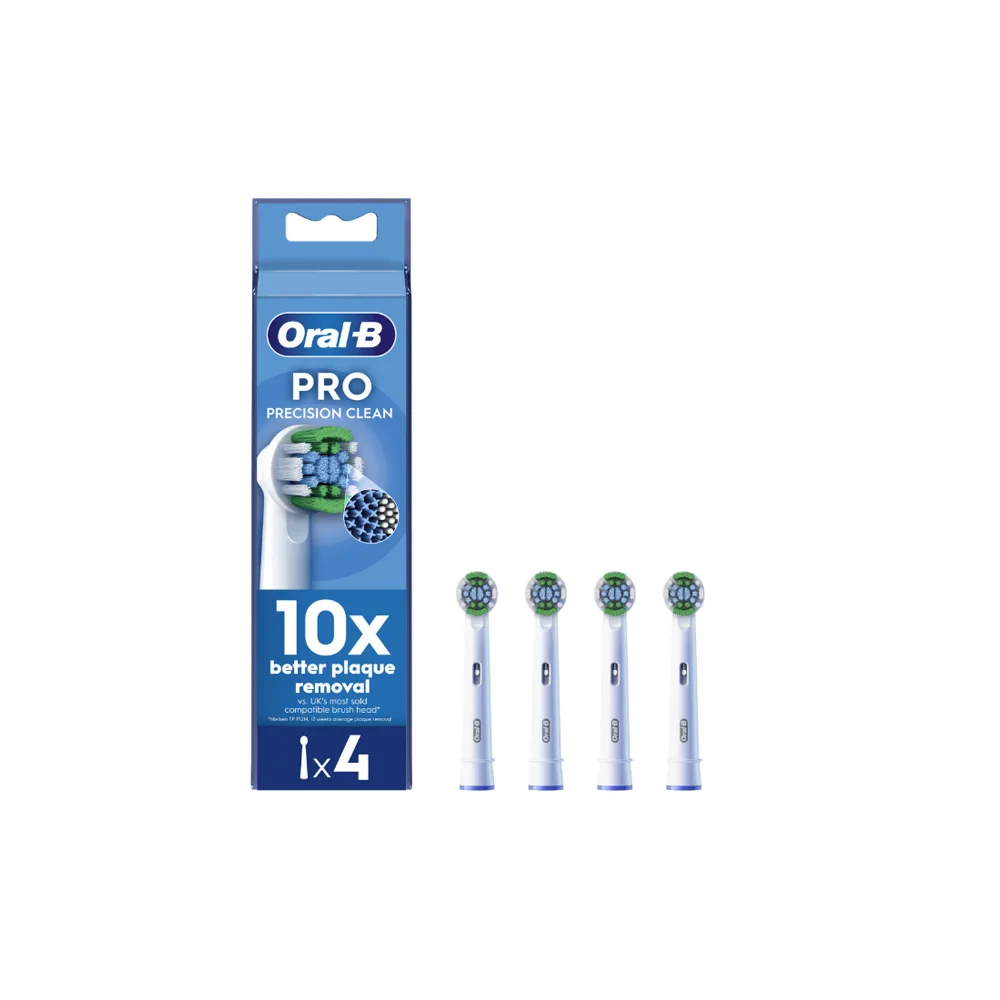 Oral-B Pro Precision Clean Replacement Electric Toothbrush Heads 4 pieces